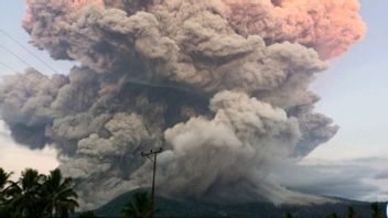 Gunung Lewotobi Laki-Laki Kini Berstatus Awas