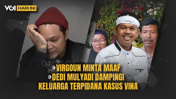 VIDEO VOI Today: Virgoun Motives Use Drugs And Vina Cirebon Case, Dedi Mulyadi Visits Police Headquarters