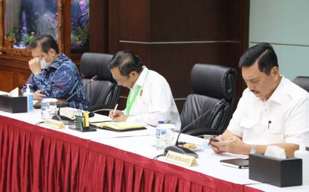 Menteri Kabinet Indonesia Maju Rapat Penanganan COVID-19 Usai Disentil Jokowi