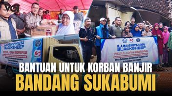 Peduli Sesama, ILUNI SMPN 214 Kirim Bantuan ke Korban Banjir Bandang Sukabumi