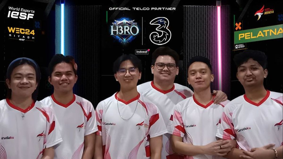 H3RO esports 5.0 チャンピオン 世界eスポーツ選手権2024でインドネシア代表として準備完了