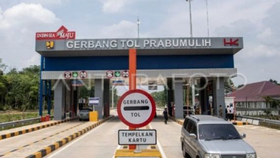 Hutama Karya Temporarily Closes Indralaya-Prabumulih Toll Road On October 24-26 2023