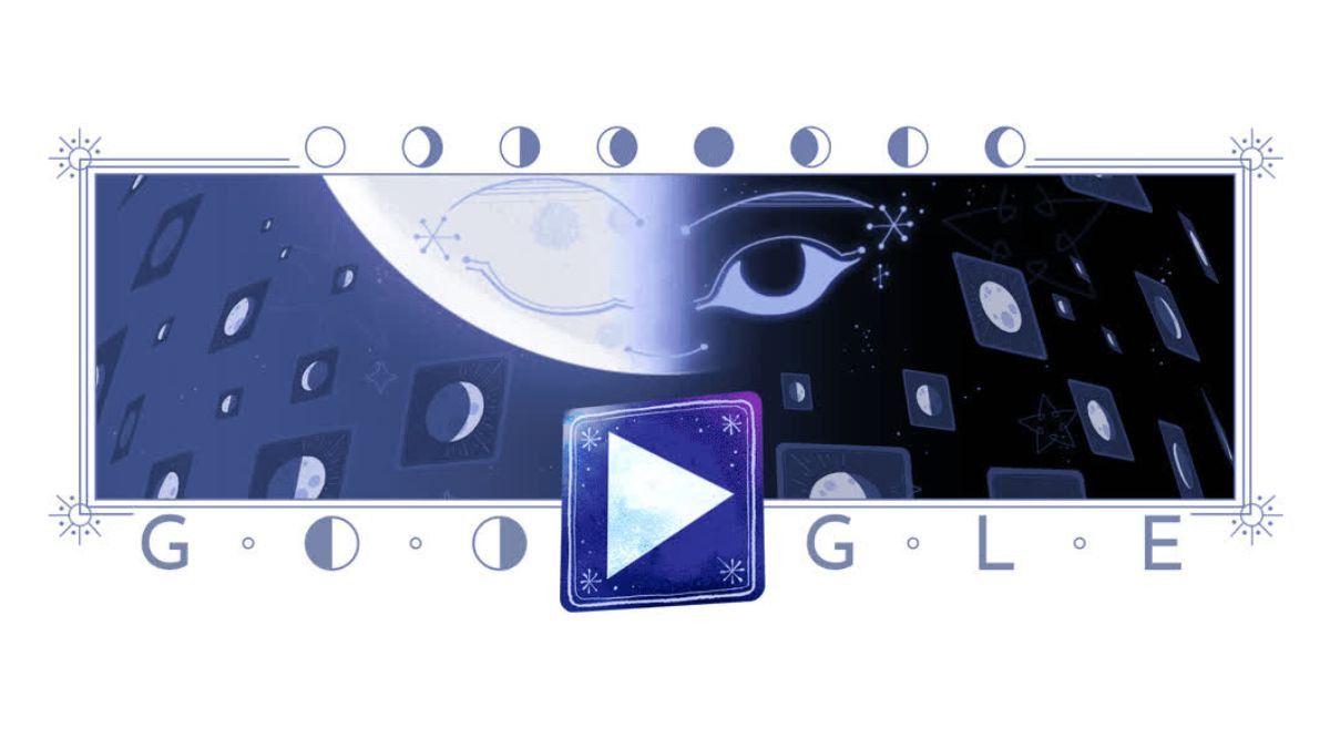 Google Doodle Hari Ini Rayakan Bulan Sabit Terakhir di Oktober 