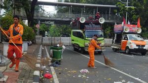 Demonstration Against Tapera At The Horse Statue Disbanded, PPSU's Turn To Clean Up Waste