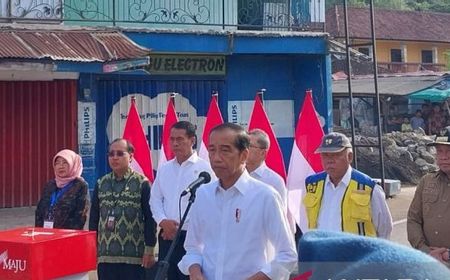 Tangkal Banjir, Jokowi Resmikan Bendungan Tiu Suntuk NTB