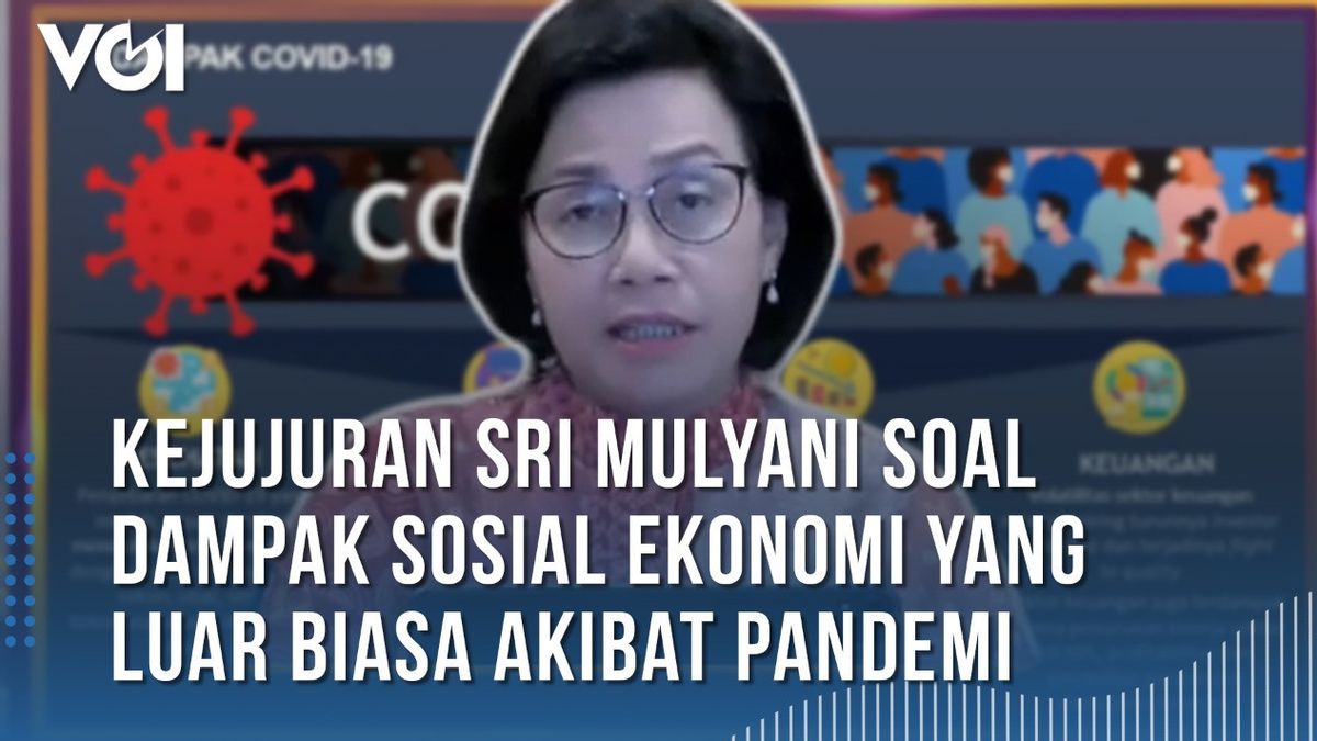 VIDÉO : Sri Mulyani Parle De L’impact économique Extraordinaire De La COVID-19