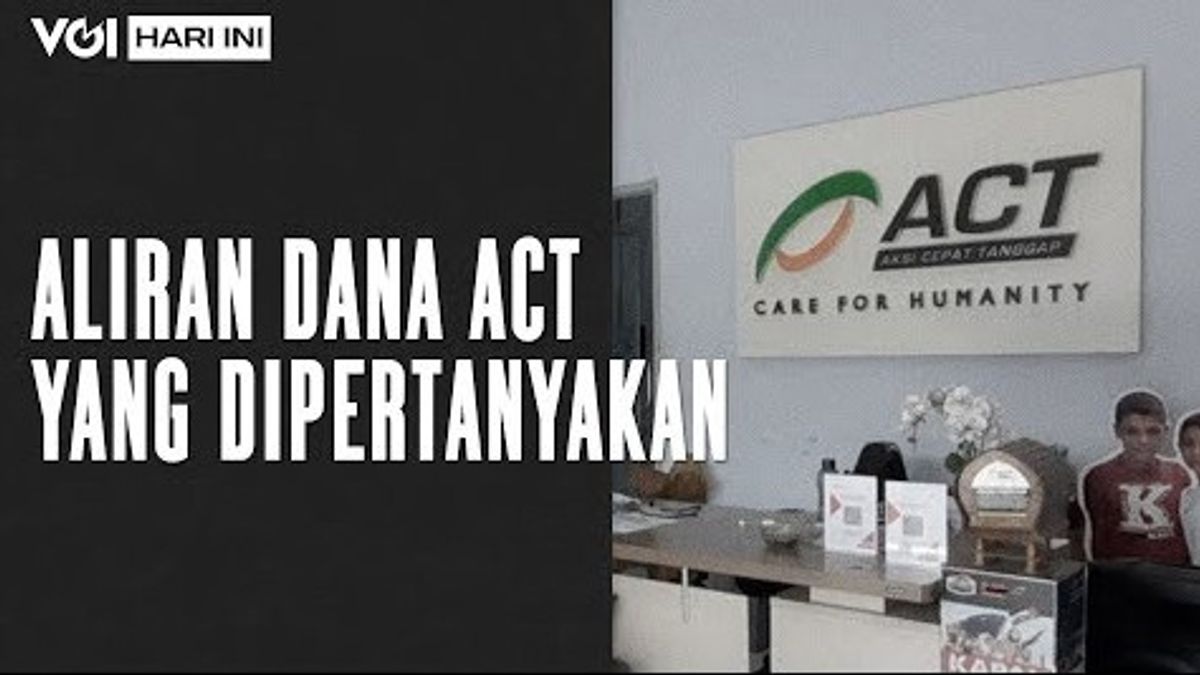 VIDEO VOI Hari Ini: Aliran Dana ACT yang Dipertanyakan