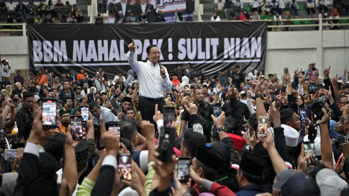 Prabowo-Gibran gagne l’élection présidentielle, Anies Singgung Le leader né d’une infidélité