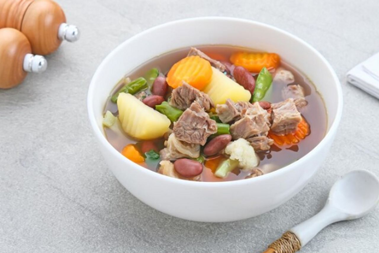 4 façons de perdre de la graisse dans la soupe de viande, appliquez ces étapes