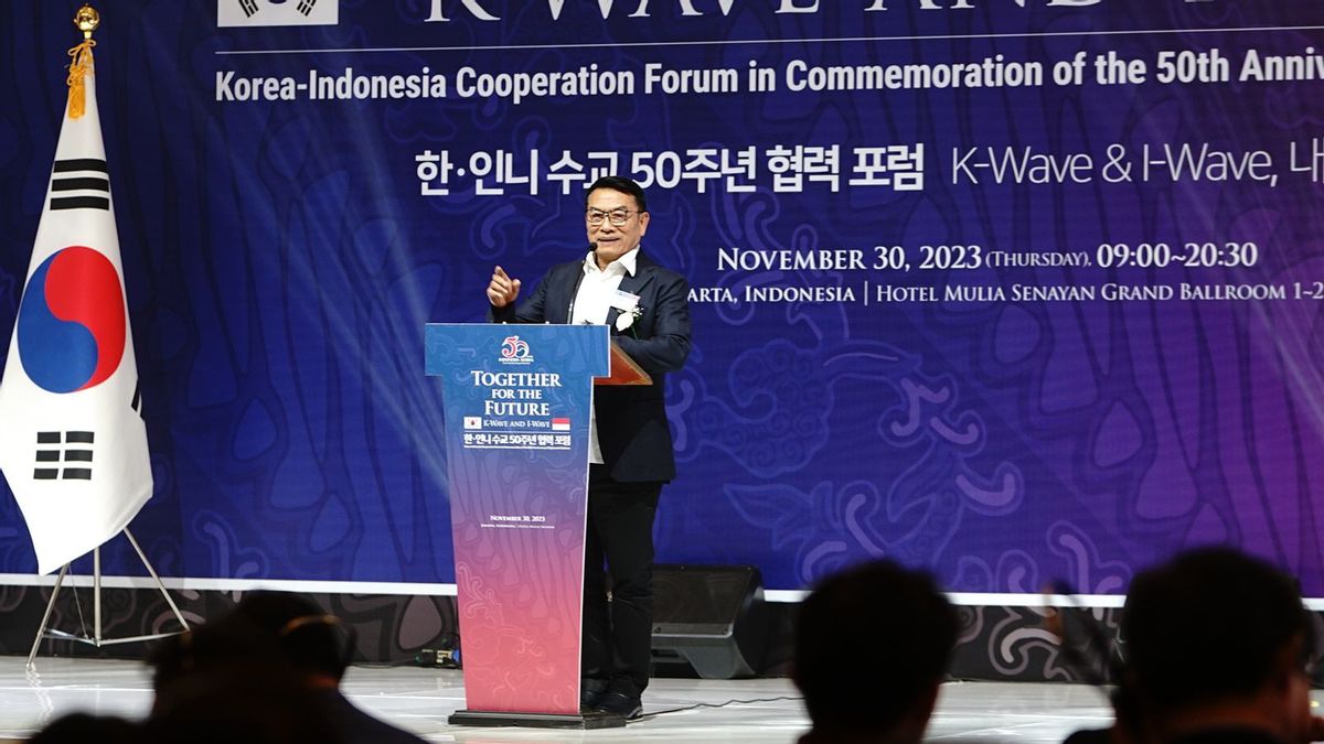 50 Years Of RI-South Korea, Moeldoko Is Optimistic That South Korea Is The Top 5 Of The Largest Investor Countries In Indonesia