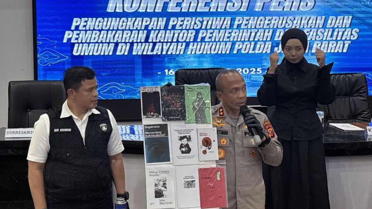 قائد شرطة جاوة الغربية: تم تمويل العمل الأناركي في باندونغ من قبل المجموعة الدولية