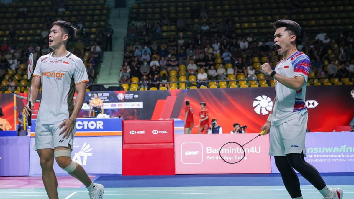 Thailand Open 2026: Bungkam Chinese Pair, Leo/Daniel to Final
