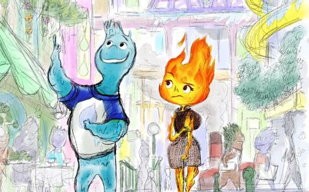 Pixar Perkenalkan Elemental, Film Animasi Tentang Air dan Api