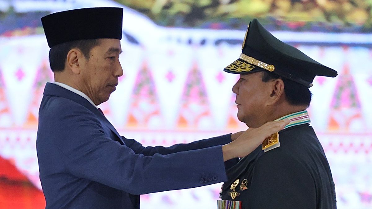 Prabowo's 4 Star Giving Is Questioned, Observers Question The Basic Law