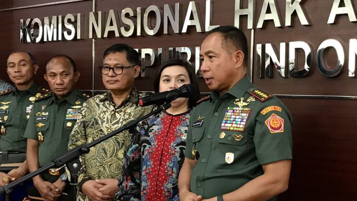 Ketua Komnas HAM Tegaskan Tugas TNI tak Bertentangan dengan Perlindungan HAM