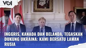 VIDEO: Inggris, Kanada dan Belanda, Tegaskan Dukung Ukraina: Kami Bersatu Lawan Rusia