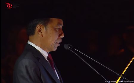 Jokowi Pimpin Apel Kehormatan dan Renungan Suci di Taman Kusuma Bangsa IKN, Kenang Jasa Pahlawan