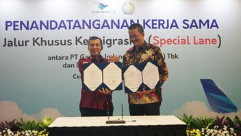Good News, Garuda Passengers Get A Special Route For Immigration Examination