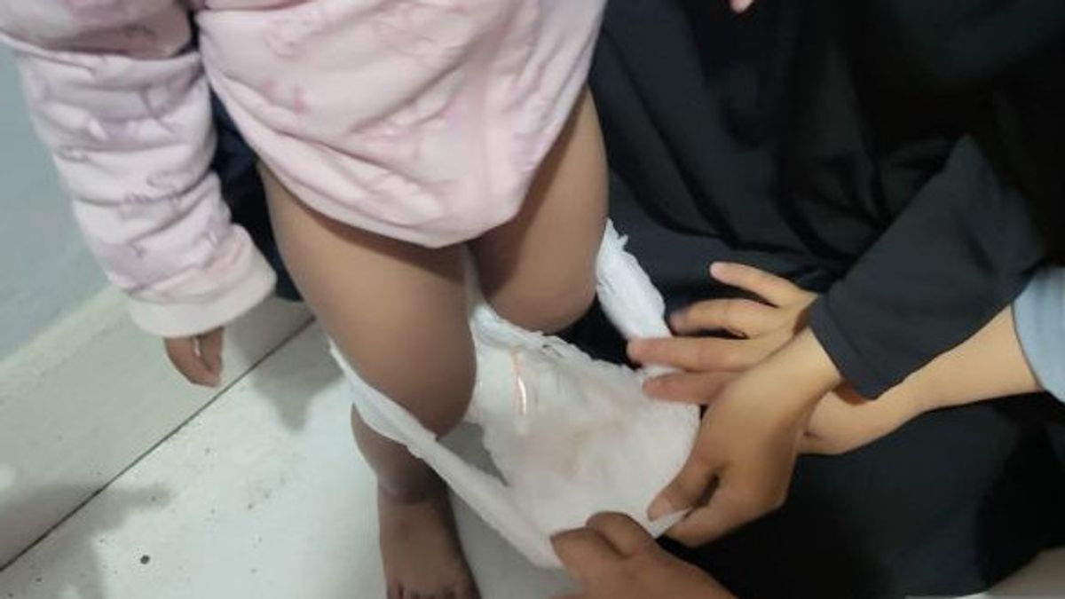 Toddler In Kendari Smuggles Methamphetamine Narcotics For His Father In Prison
