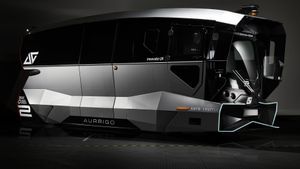 Bus Otonom Futuristik Ini Diuji Coba di Eropa