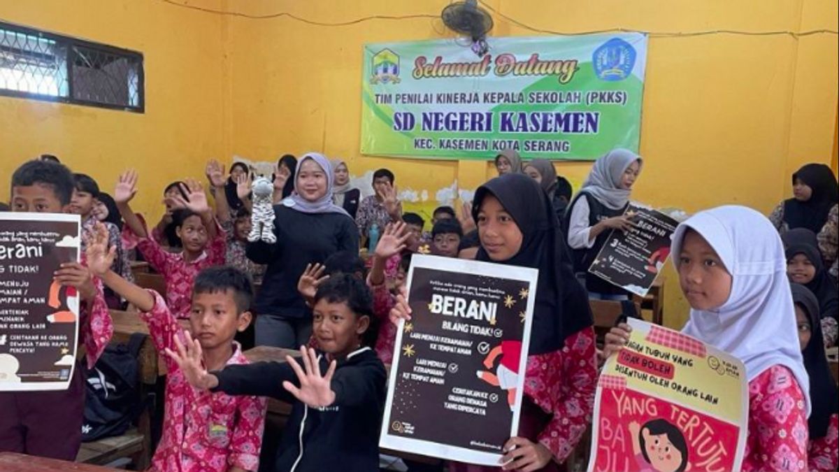 226 enfants à Banten ont subi des violences psychologiques en 2025, beaucoup provoquées par des conflits entre parents