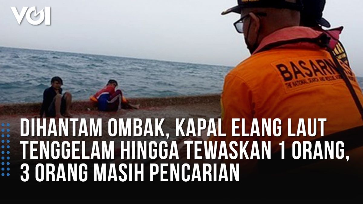 VIDEO: Aksi Penyelamatan Korban Kapal Tenggelam di Perairan Pulau Damar, Kepulauan Seribu