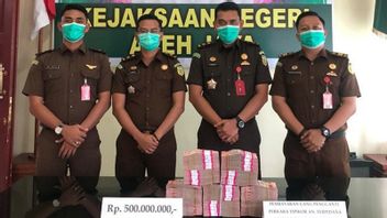 School Furniture Corruption Inmates In Aceh Returns Rp. 500 Million, Pajero Car Auctioned
