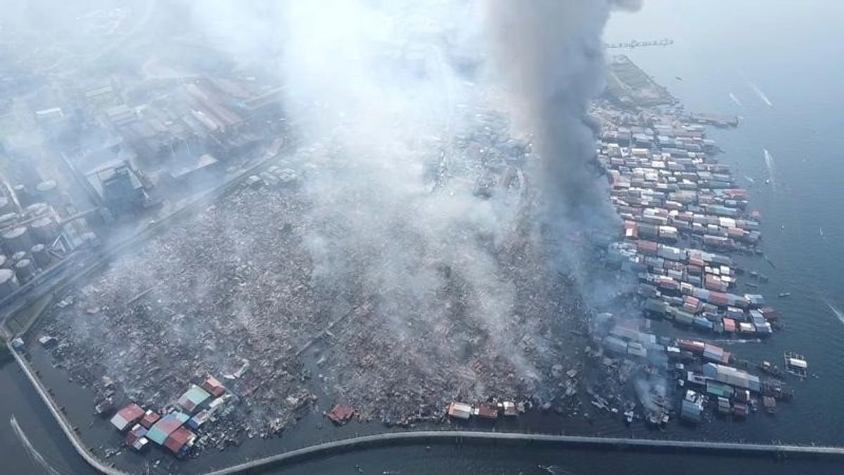 马来西亚沙巴的Air Village着火，1,000所房屋被烧毁，9,000名居民流离失所