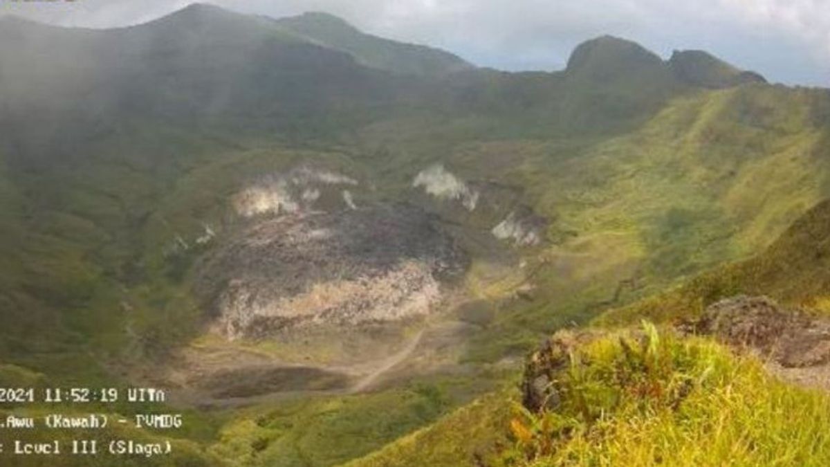 Gunun Awu North Sulawesi Alert, Residents Asked To Stay 4 Km From Crater