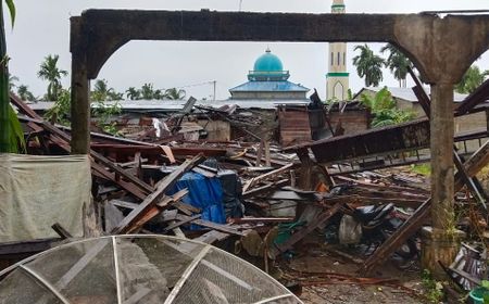 Angin Kencang di Indragiri Hilir, Bayi Empat Bulan jadi Korban dan 2 Luka-Luka