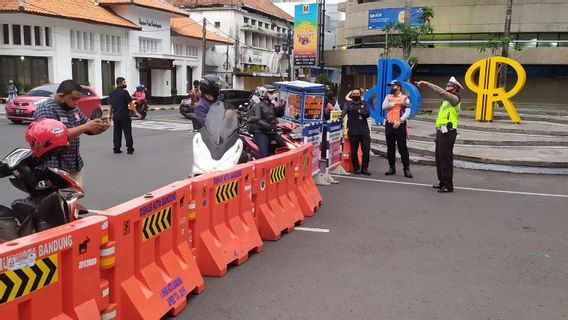  Jalan Braga Bandung Mulai Ditutup Jelang Malam Tahun Baru