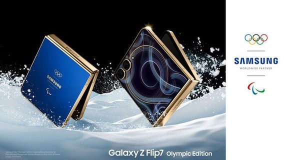 Samsung Rilis Galaxy Z Flip 7 Edisi Olimpiade Milano Cortina 2026 yang Tidak Bisa Dibeli Publik