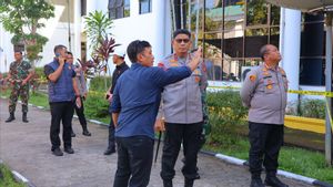 La police de Kaltara a impliqué l'équipe du laboratoire pour enquêter sur l'incendie du bureau du Bupati Bulungan