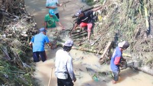Pemkab Mojokerto Percepat Perbaiki Tanggul yang Jebol Diterjang Banjir
