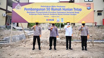 Le Gouverneur De Sulawesi-Sud A Remis 100 Maisons Résidentielles Pour Les Victimes Du Tremblement De Terre De Sulawesi-Ouest