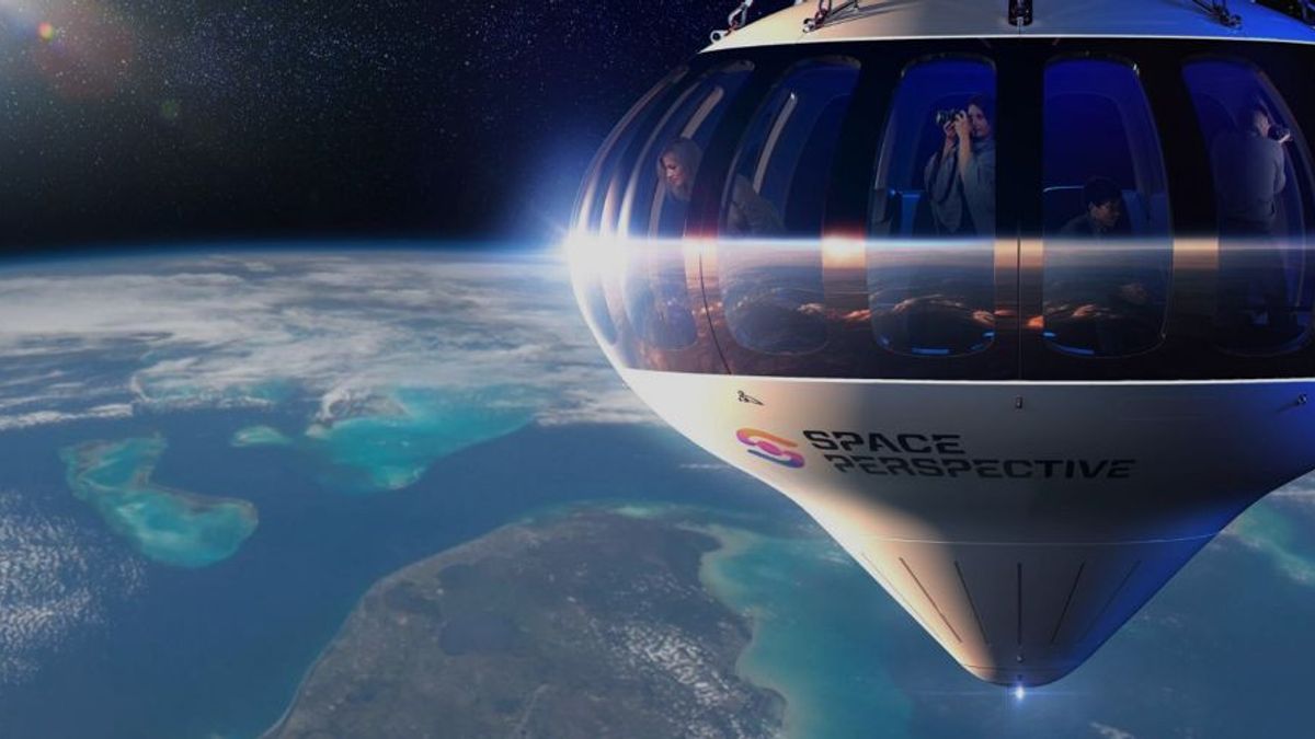 宇宙に飛ぶバルーンツアーは、ロケットを使用してツアーで競争相手になることができます、 ここに利点があります