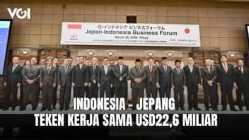 إندونيسيا واليابان توقعان اتفاقية تعاون بقيمة 22.6 مليار دولار أمريكي، وزير الخارجية سوجيونو: اليابان شريك استراتيجي