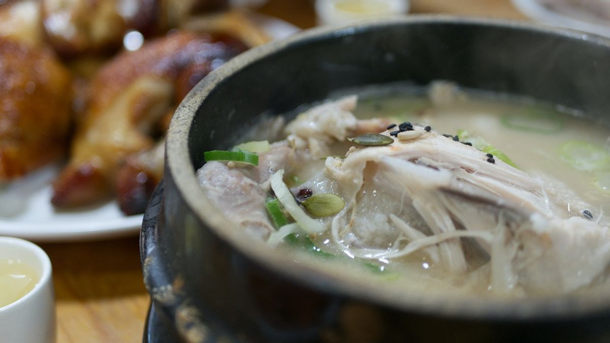泡菜之后， 轮到桑吉堂了， 韩国拥有的食物自称是中国人