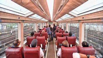 Jajal Kereta Panoramic, Menhub Express The Possibility Of Increasing The Number Of Trains