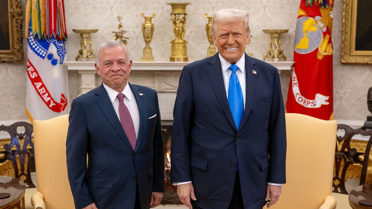 Presiden Trump Desak Yordania Terima Warga Gaza, Raja Abdullah II Tegaskan Tolak Pemindahan