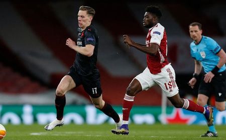 Arsenal Vs Slavia Praha Main Imbang 1-1, Tuan Rumah Kecolongan di Injury Time