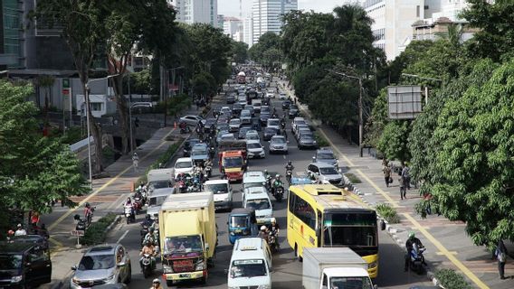 DKI Bela Diri Soal Angka Kemacetan Stagnan