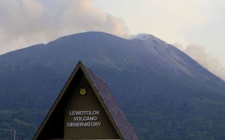 Gunung Ile Lewotolok di Lembata Kembali Erupsi