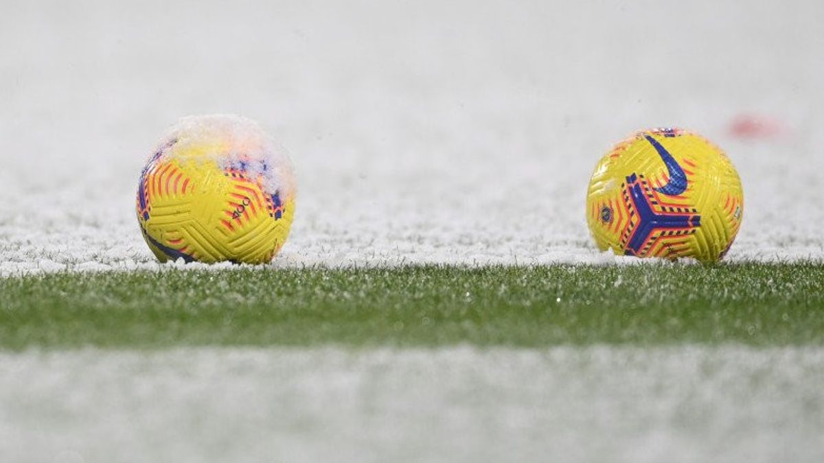  アルテティコ・マドリード対アスレティック・ビルバオの試合は吹雪のため延期