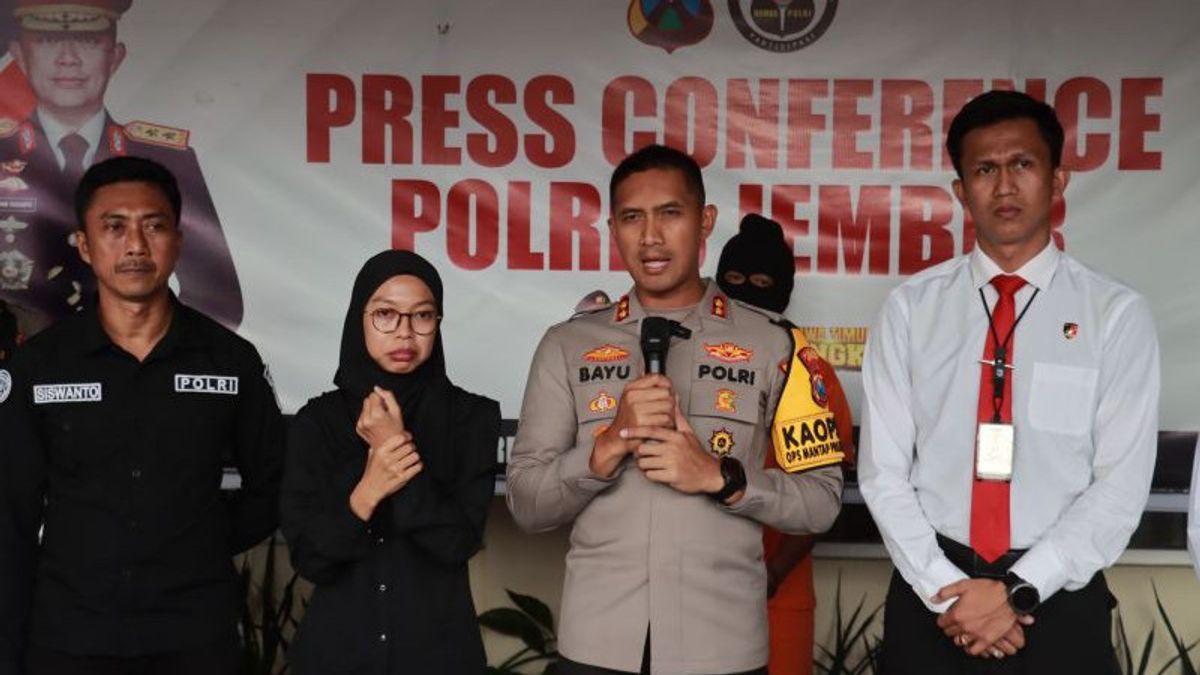 La police de Jember arrête le cerveau des auteurs de vol de clients de banque de 400 millions de roupies