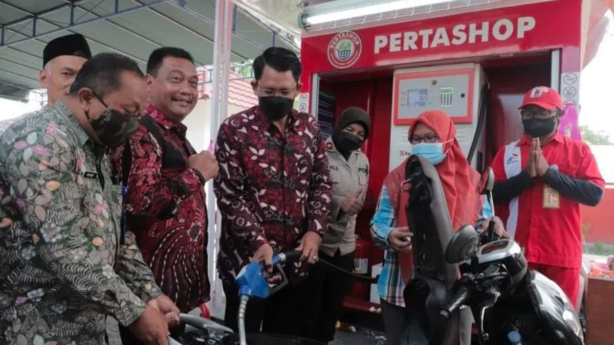 Berita Sleman: Wabup Sleman Meresmikan Pertashop BUMDes Purwobinangun Yogyakarta