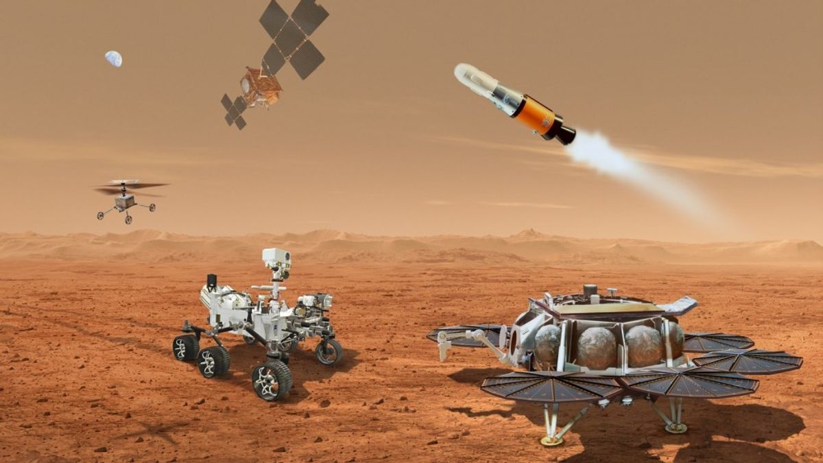 جاكرتا - أعلنت ناسا عن 7 شركات لتطوير مفهوم إعادة عينات المريخ