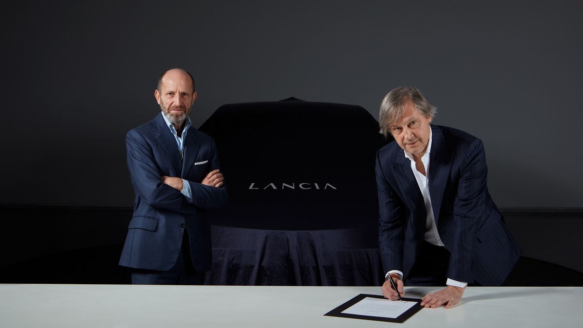Lancia إصدار أول صورة إعلانية للسيارات الكهربائية ، سيتم إطلاقها في وقت سابق من العام المقبل