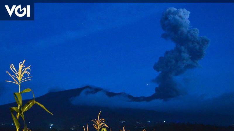 Status Gunung Marapi Naik Siaga, Bupati Minta Camat Di Tanah Datar ...