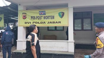 The National Police's DVI Team To Date Has Identified 145 Earthquake Victims Of Cianjur